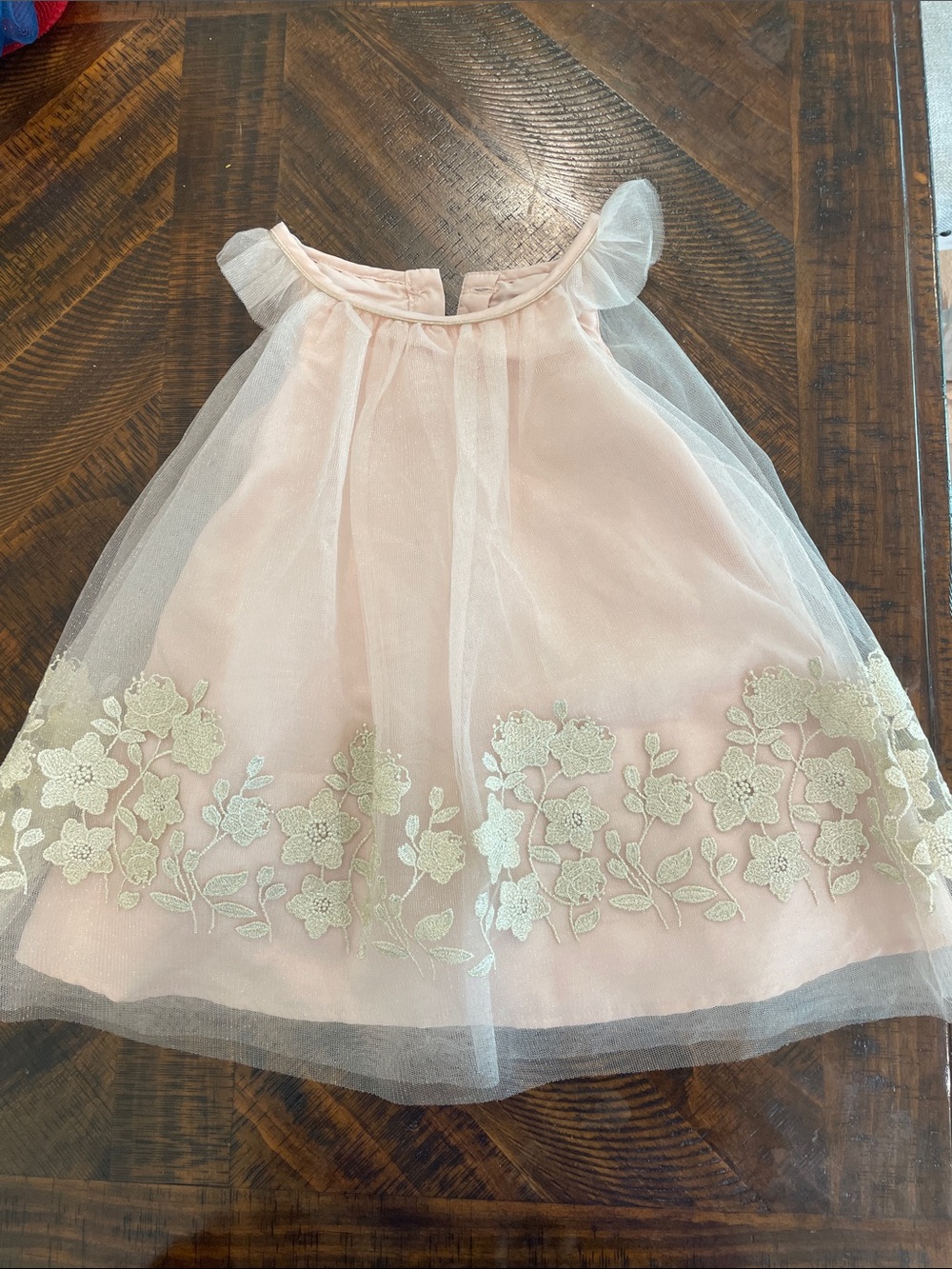 Catherine Malandrino Pale Blush Baby Dress - Picture 1 of 3
